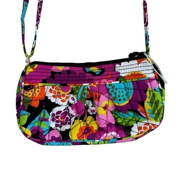 Vera Bradley Frannie Crossbody in Va Va Bloom NWOT - Picture 2 of 8